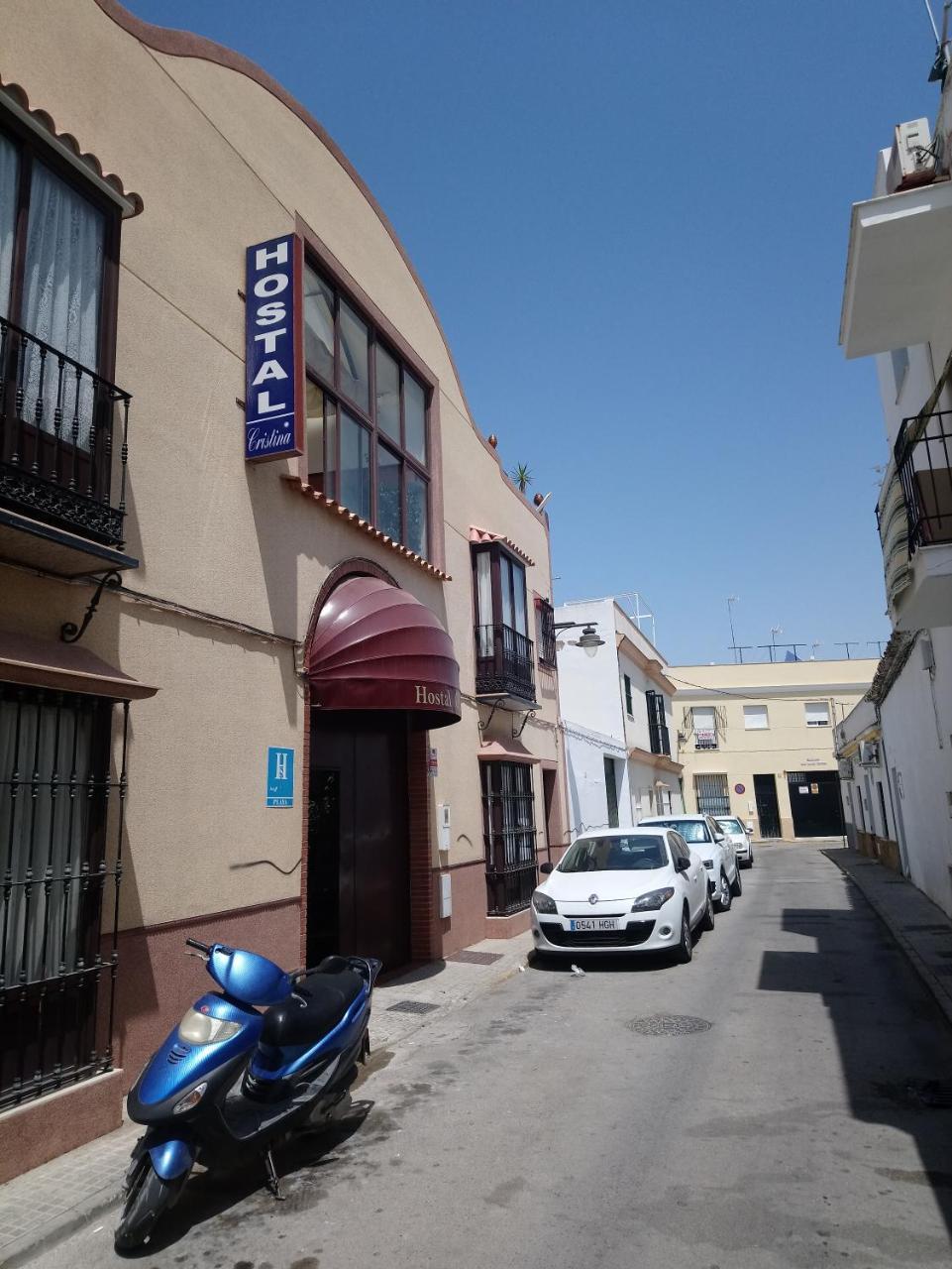 Hostal Cristina Chipiona Exterior foto